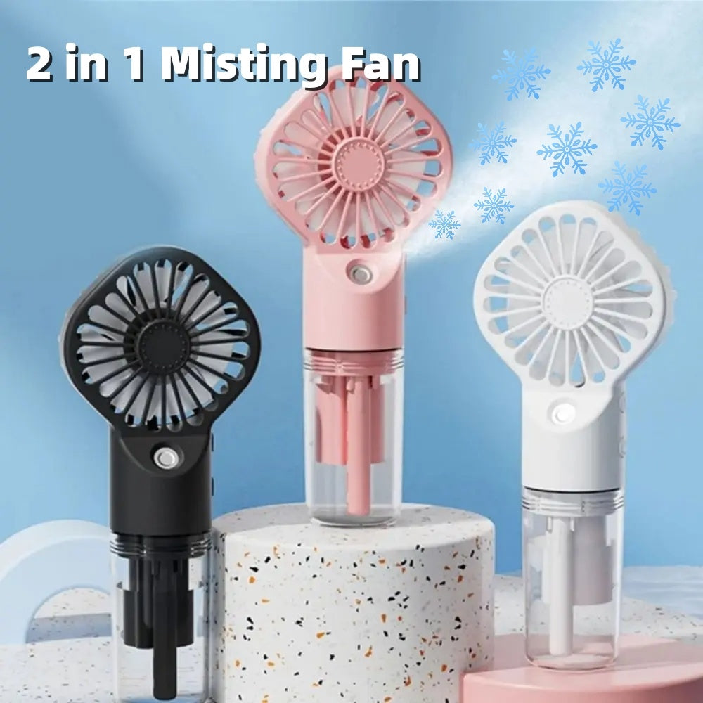 Small rechargeable Mist Fan