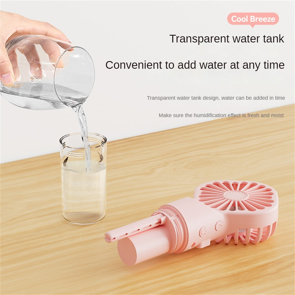 Small rechargeable Mist Fan