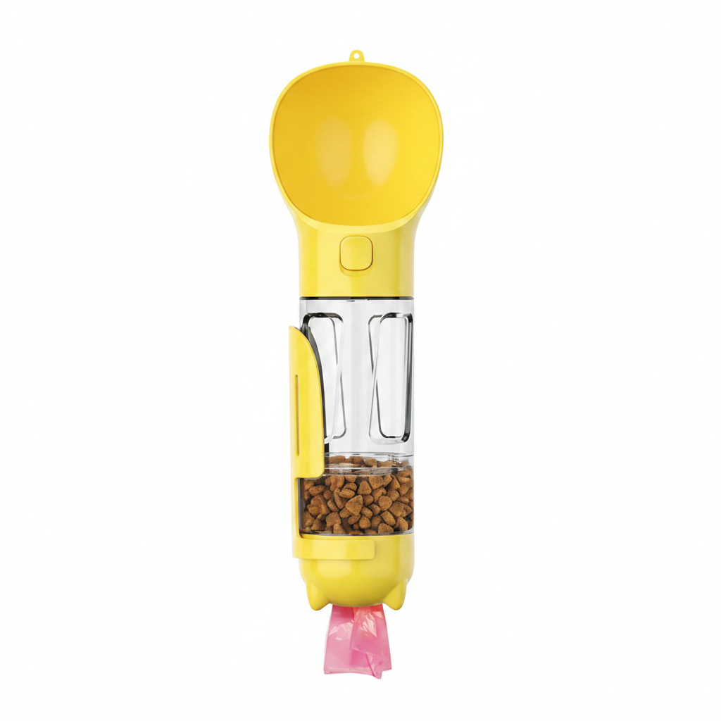 Yellow Dog Travel Bottle Studio Shot